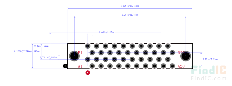 FX2BA-40PA-1.27DSAL(71) Купить - Hirose Electric Соединители PCB - ChipCity
