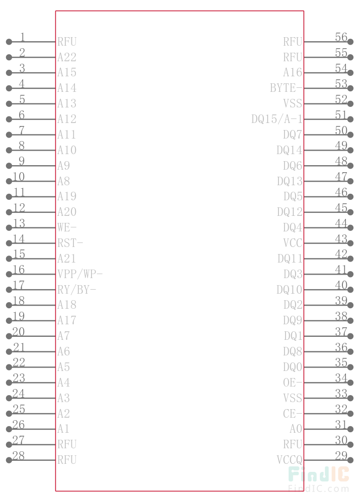 M29W128GH70N6F