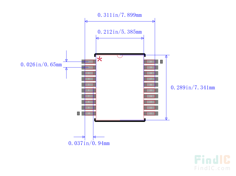 MAX3225CAP