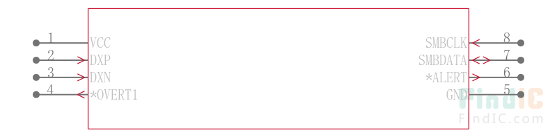 MAX6657MSA