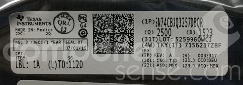 SN74CB3Q3257DBQR