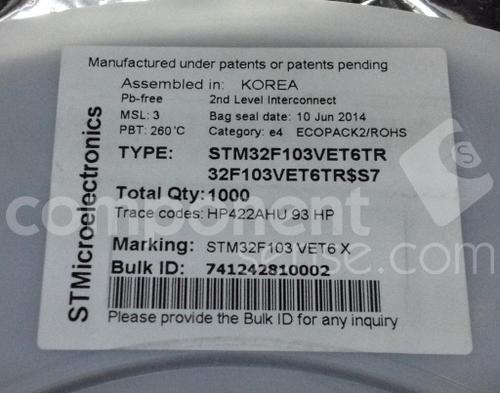 STM32F103VET6TR